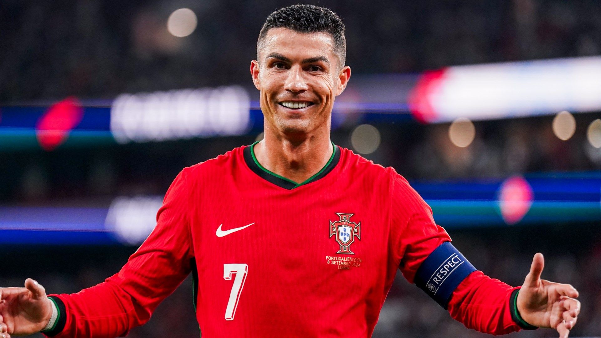 Cristiano Ronaldo celebrando un gol